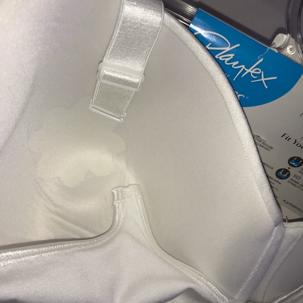 Playtex Love My Curves White Bra - Picture 7 of 7